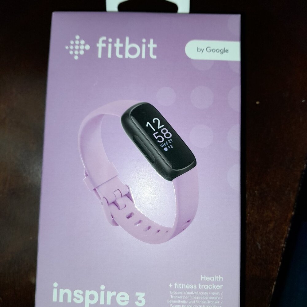 New Fitbit Inspire 3 Lilac